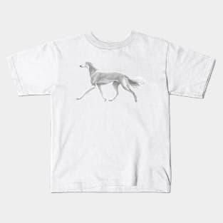 Saluki - running Kids T-Shirt